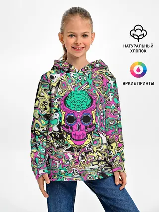 Детское худи / Череп