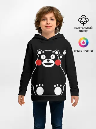 Детское худи / Kumamon сидит