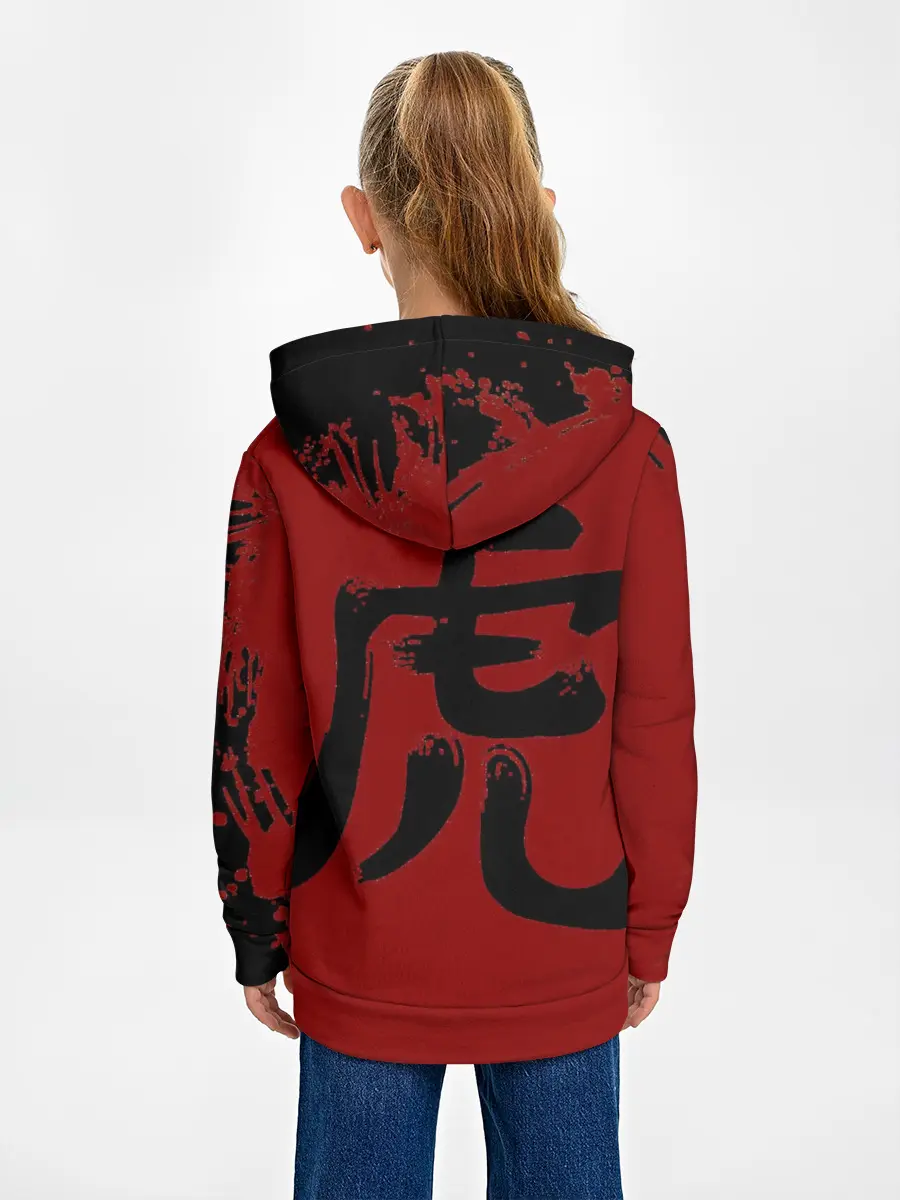 Детское худи / Японский Тигр