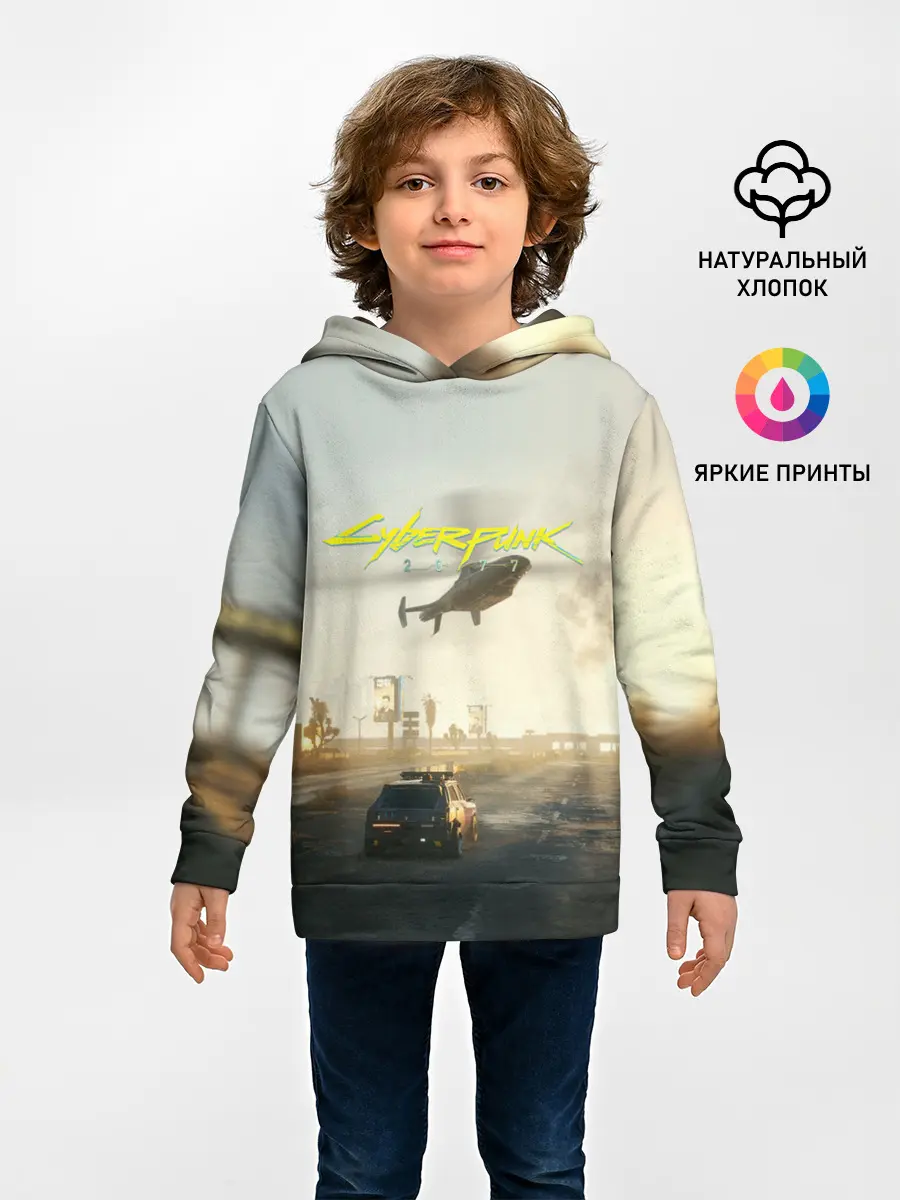 Детское худи / CYBERPUNK 2077 | КИБЕРПАНК