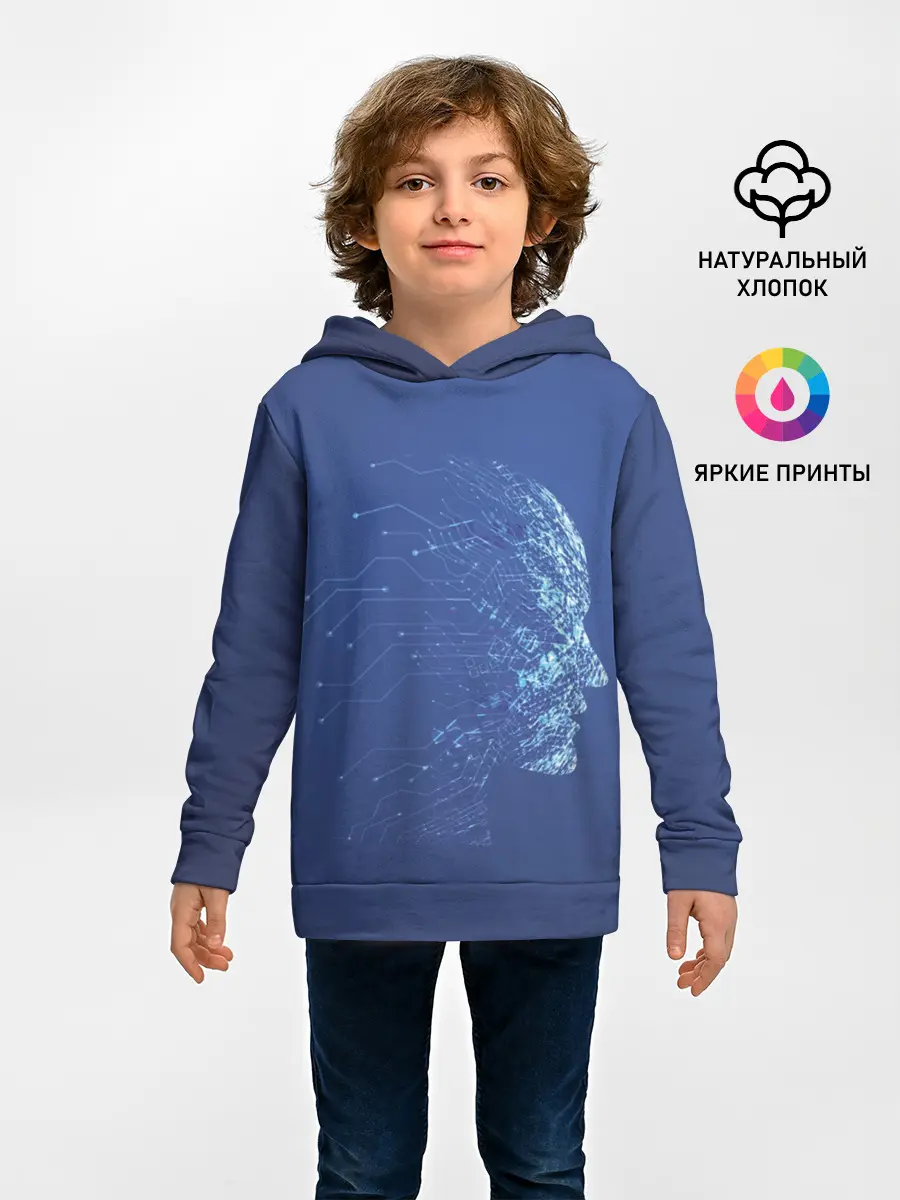 Детское худи / Digital face