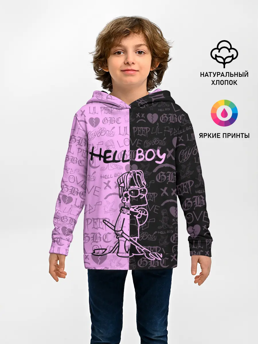Детское худи / LIL PEEP HELL BOY