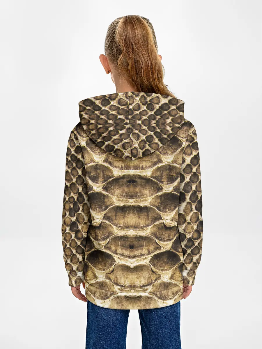 Детское худи / Змеиная кожа