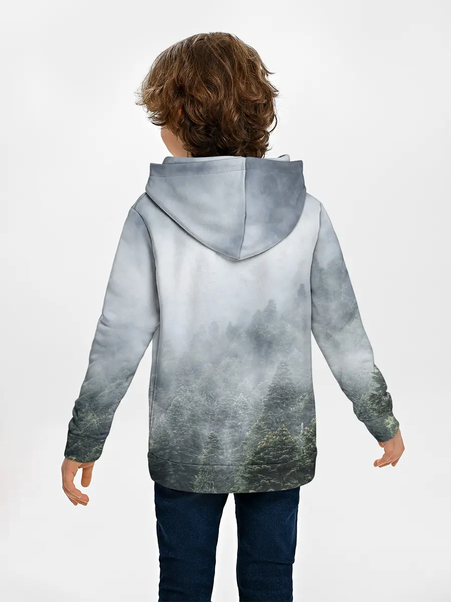 Детское худи / Туманный лес
