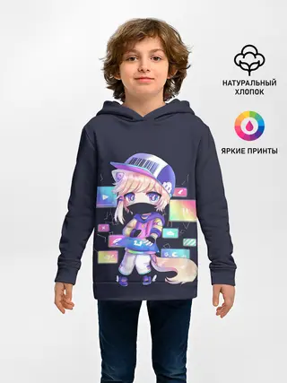 Детское худи / DJ Males Buns