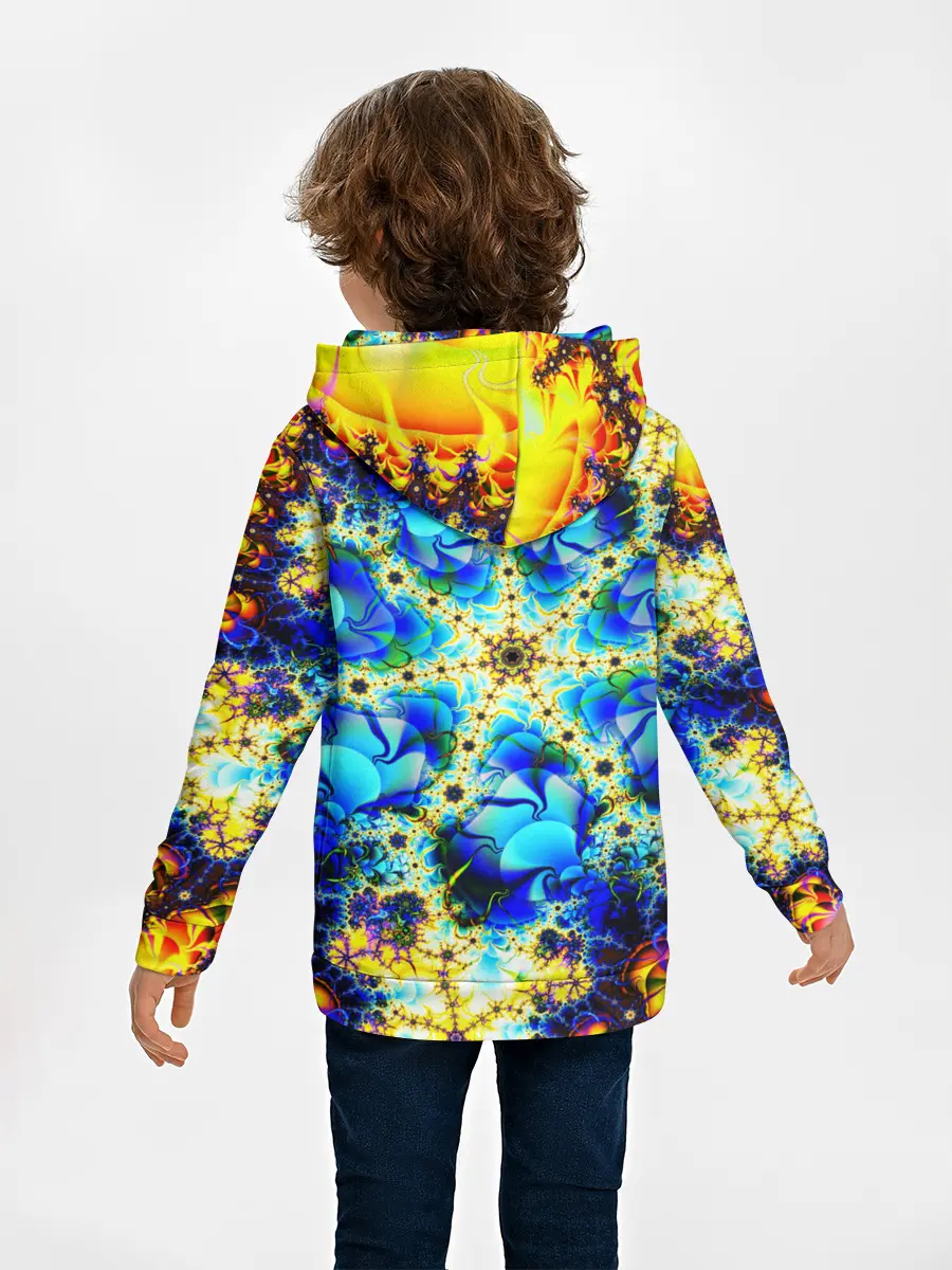 Детское худи / ИЛЛЮЗИЯ ФРАКТАЛОВ