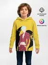 Детское худи / Ban желтый фон