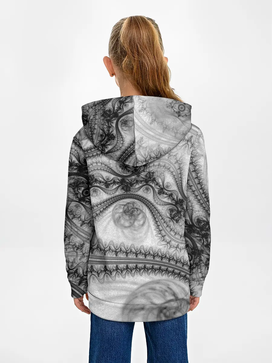 Детское худи / Spilled ink Texture