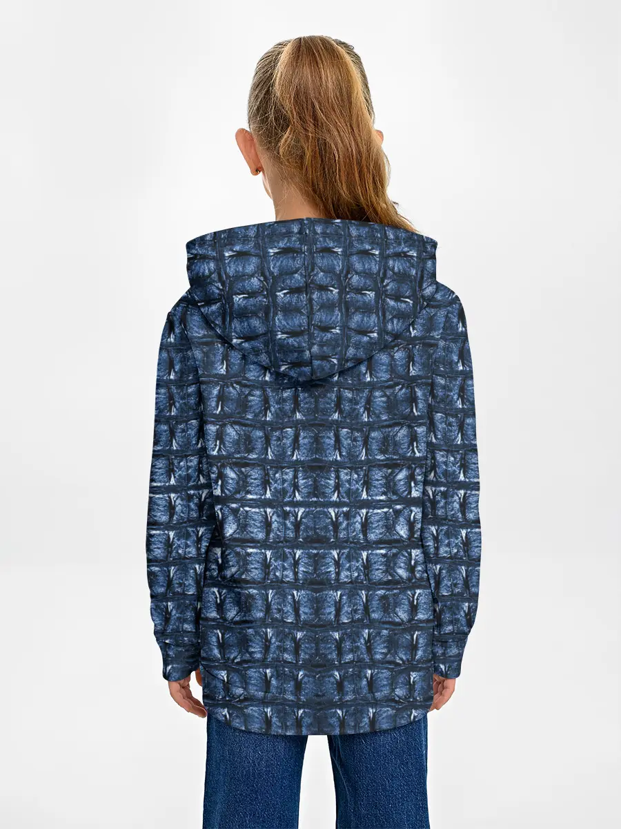 Детское худи / Текстура аллигатора