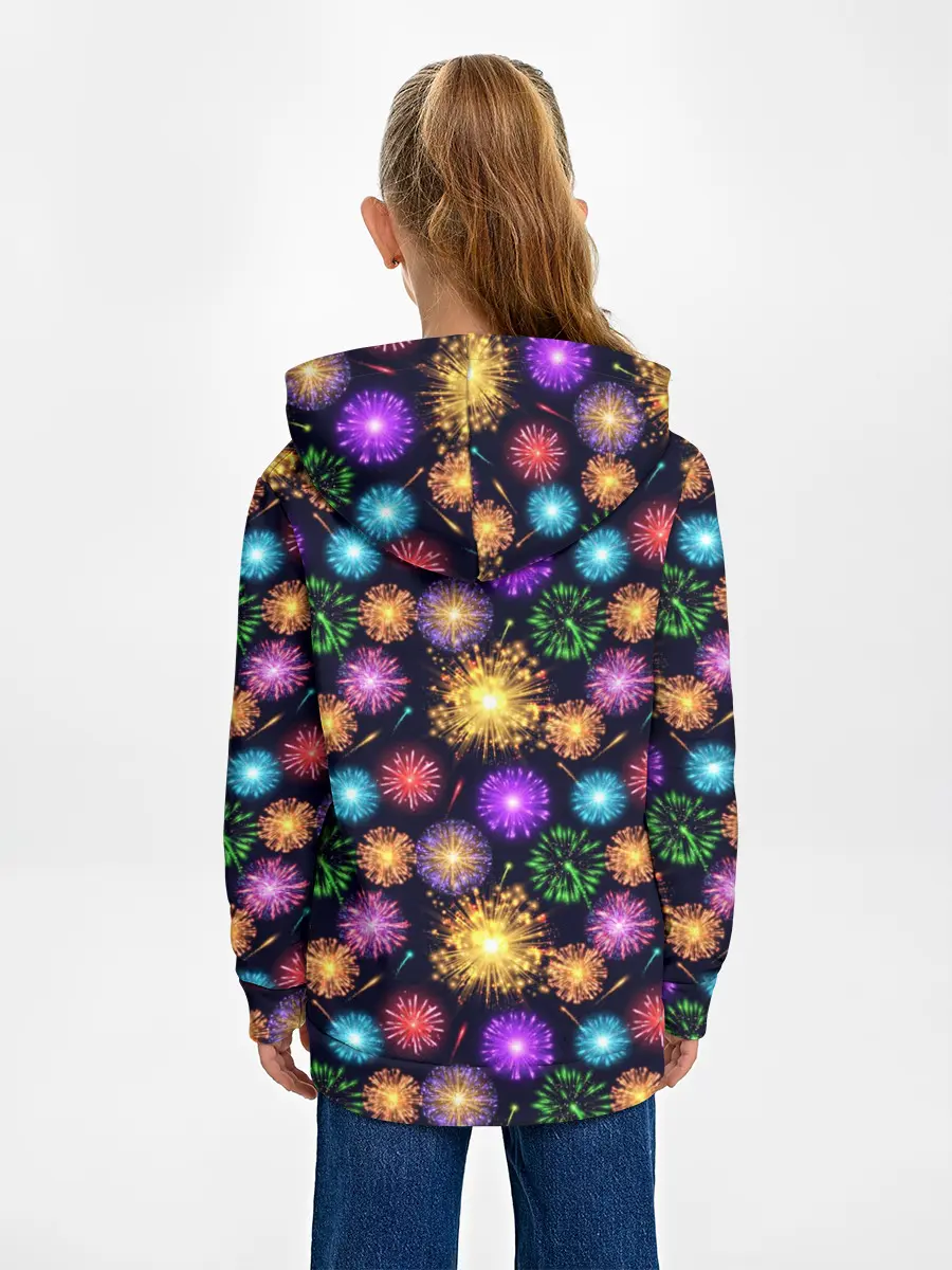 Детское худи / Праздничный Фейерверк