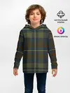 Детское худи / Шотландская клетка, тартан