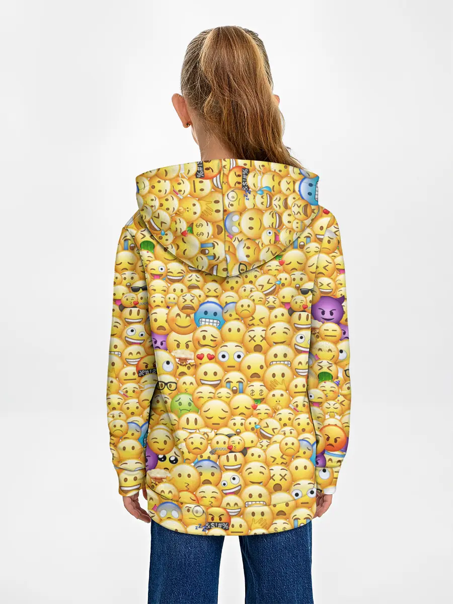 Детское худи / Смайлики Emoji