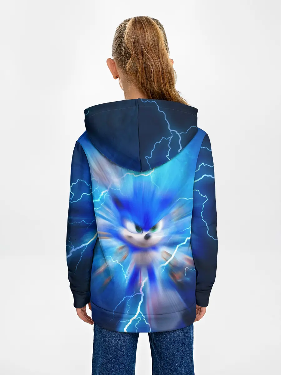 Детское худи / SONIC | СИНИЙ ЁЖ