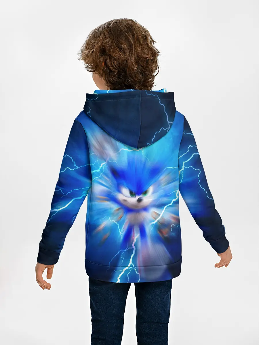 Детское худи / SONIC | СИНИЙ ЁЖ