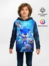 Детское худи / SONIC | СИНИЙ ЁЖ