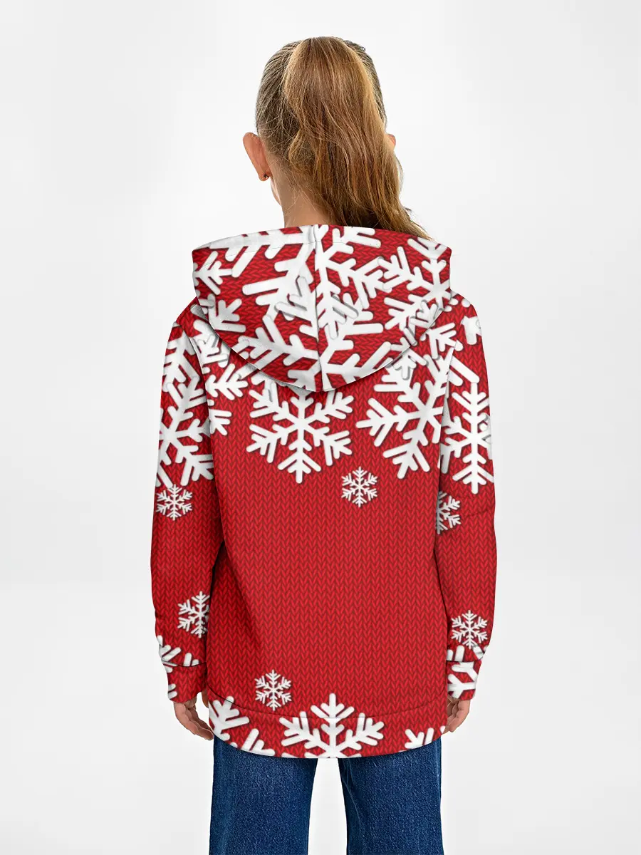 Детское худи / Снежинки