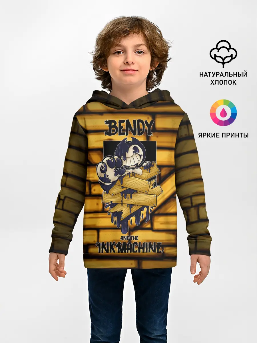 Детское худи / Bendy and the ink machine