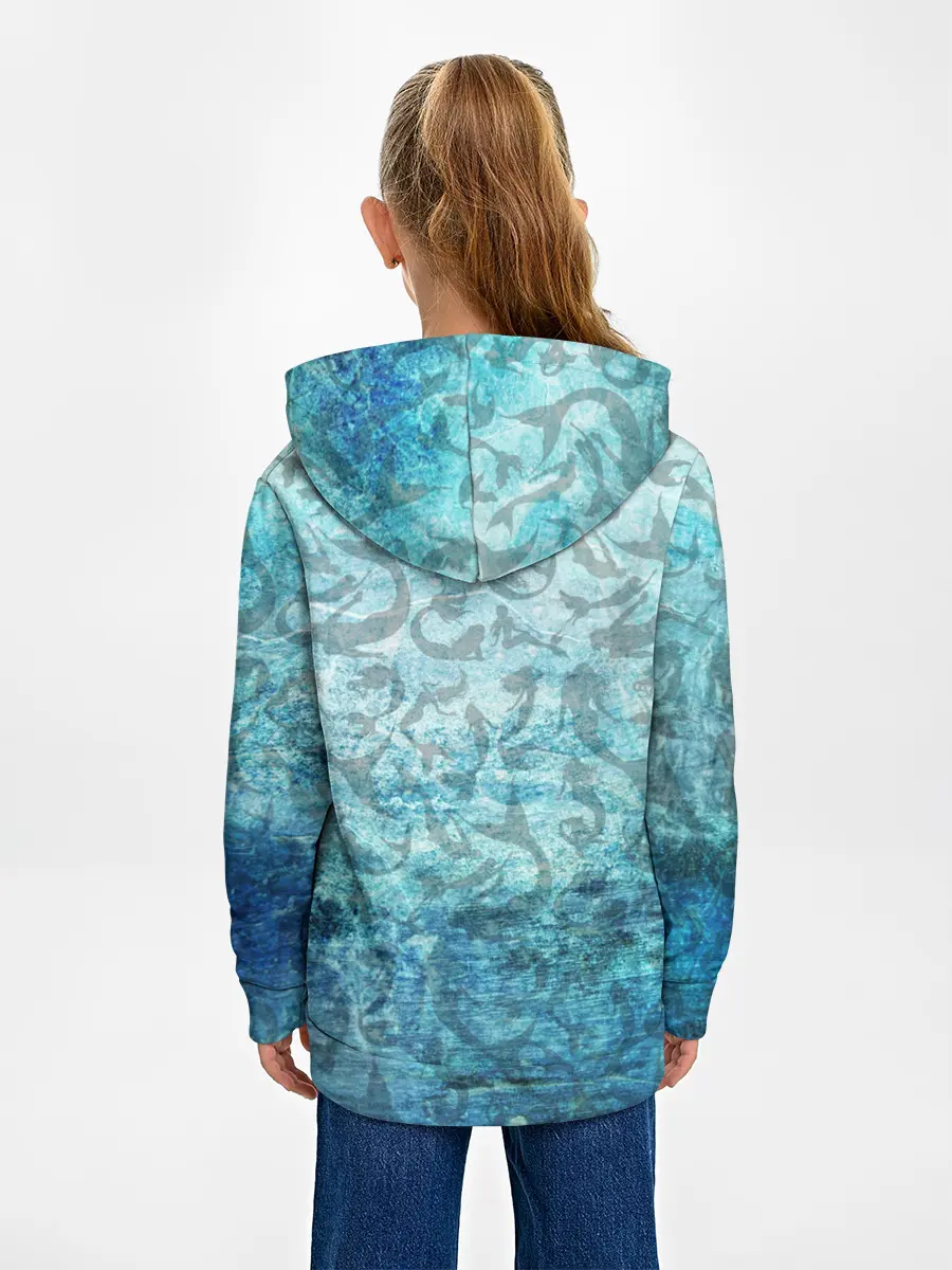 Детское худи / Русалка | Подводный мир