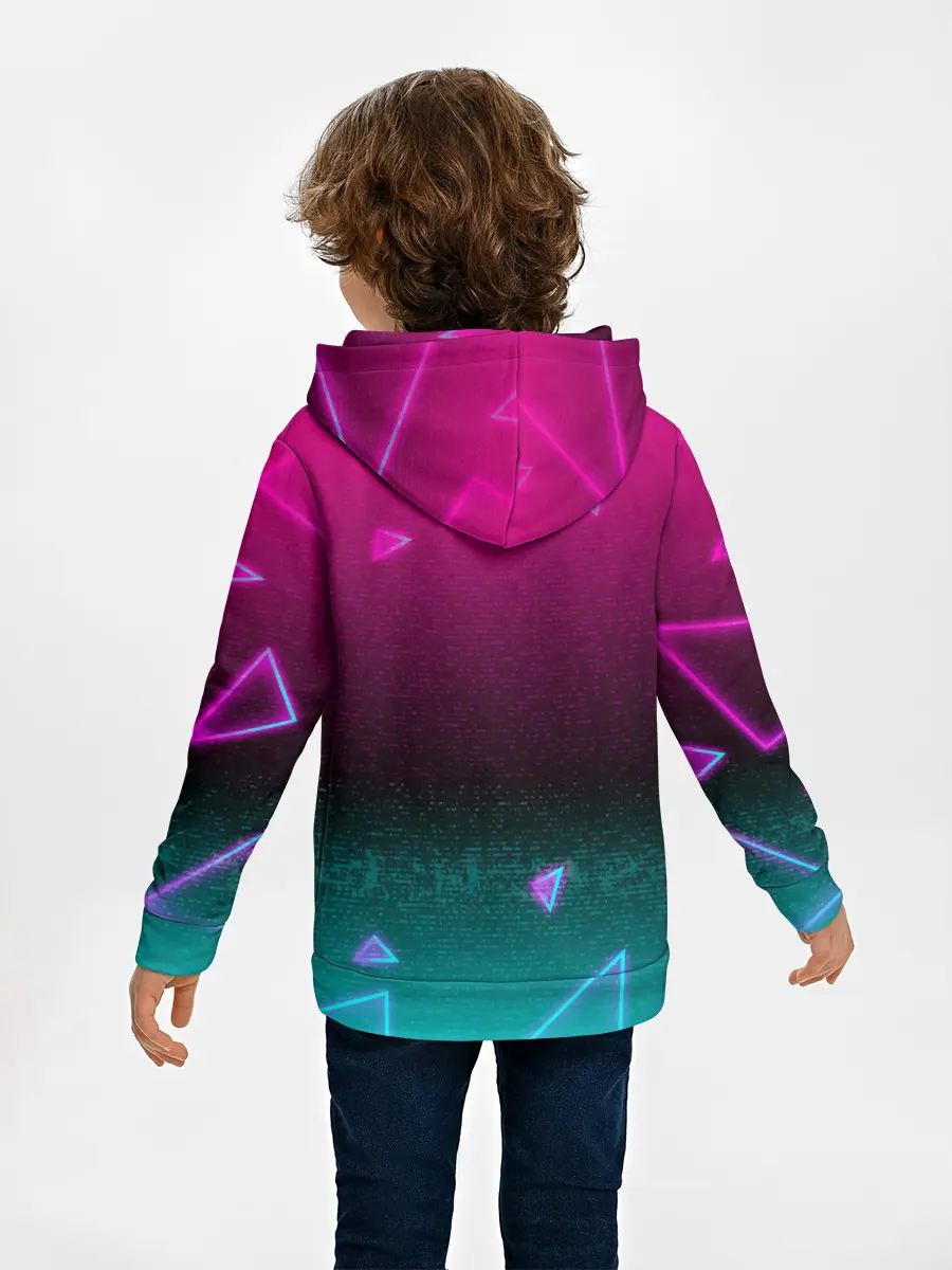 Детское худи / НЕОНОВЫЙ ЧУЖОЙ