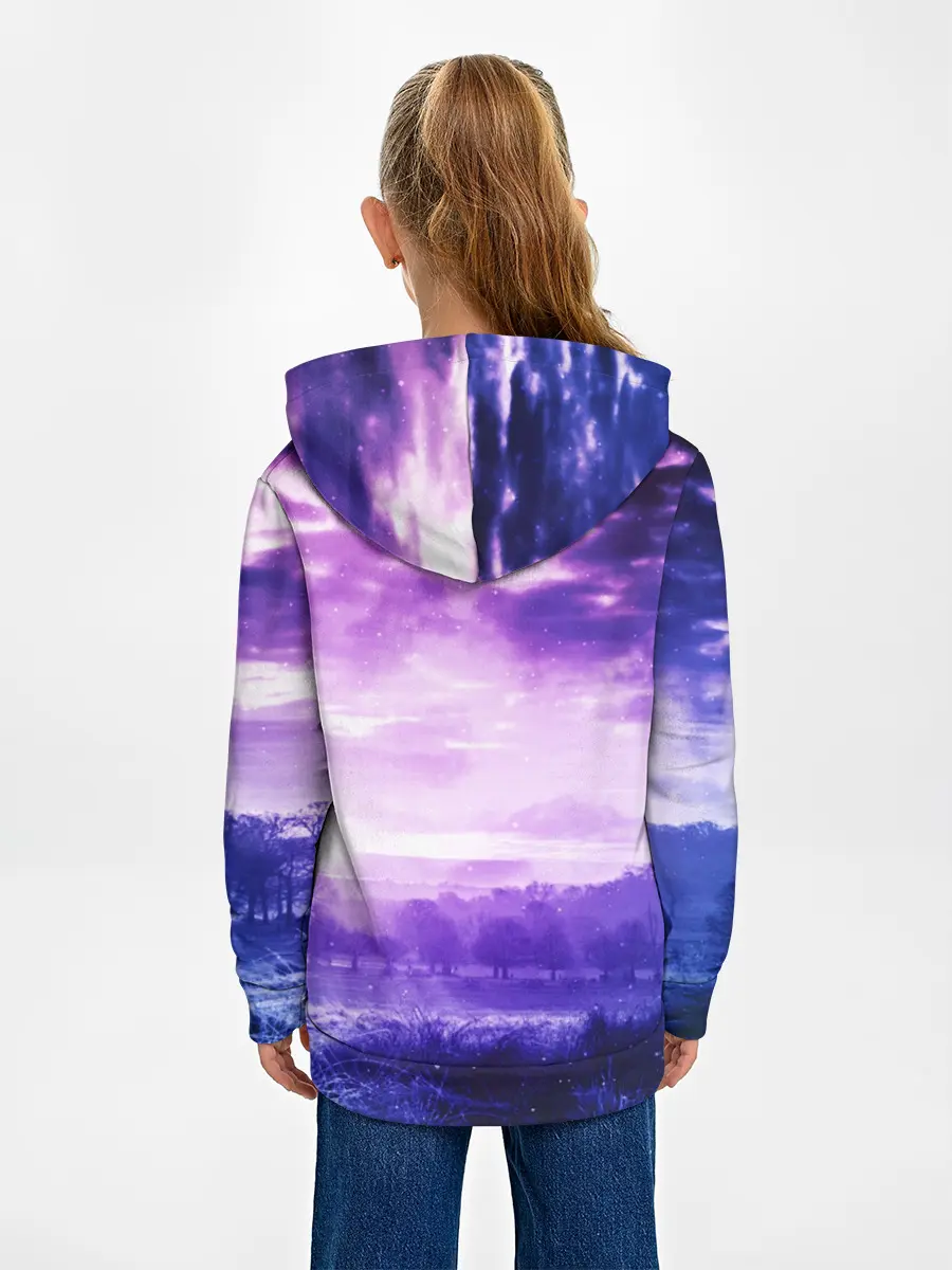 Детское худи / ФИОЛЕТОВЫЙ РАЙ