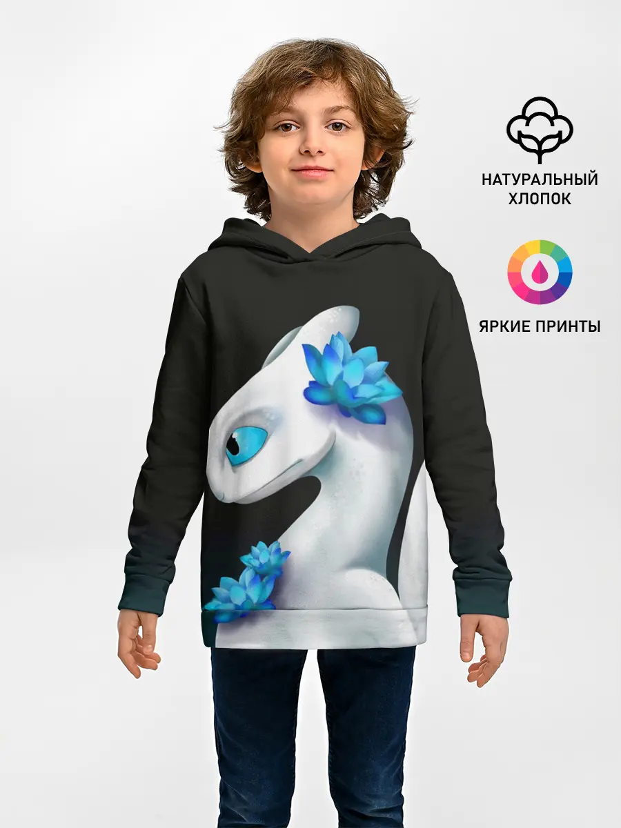 Детское худи / Как приручить дракона