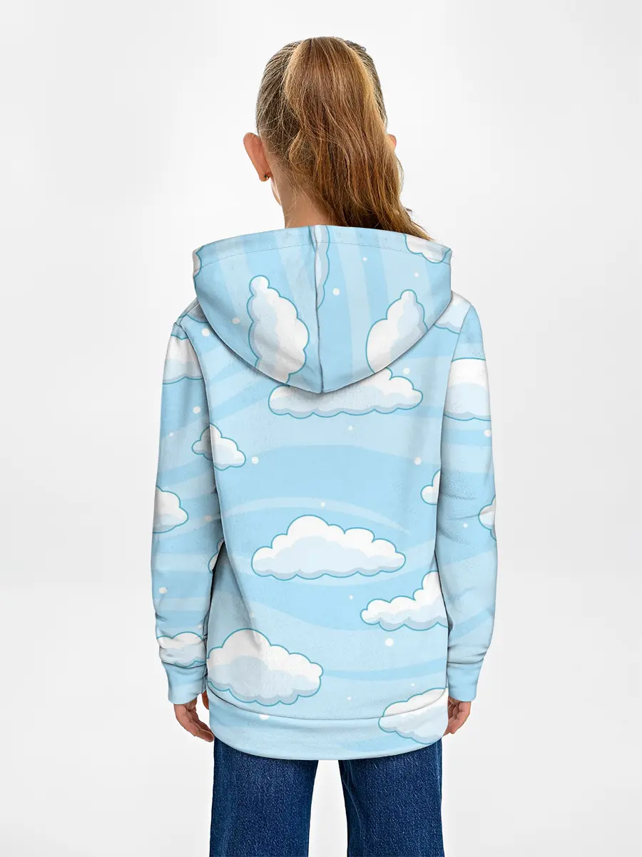 Детское худи / Зимние облака