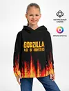 Детское худи / годзилла