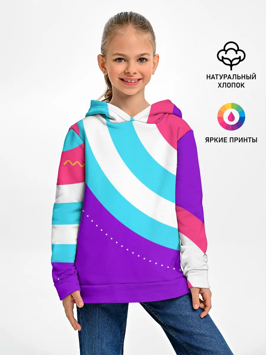 Детское худи / Абстрактные круги
