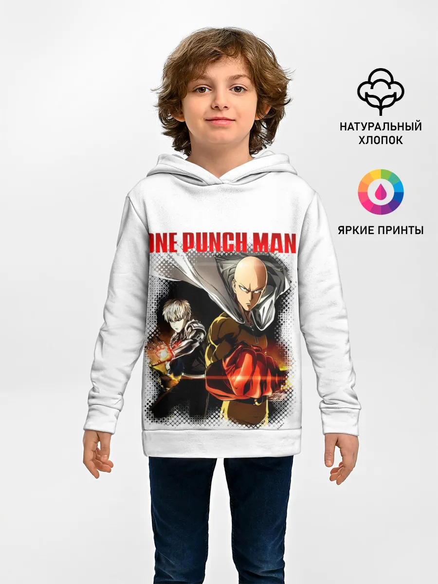 Детское худи / Сайтама и Генос One Punch-Man