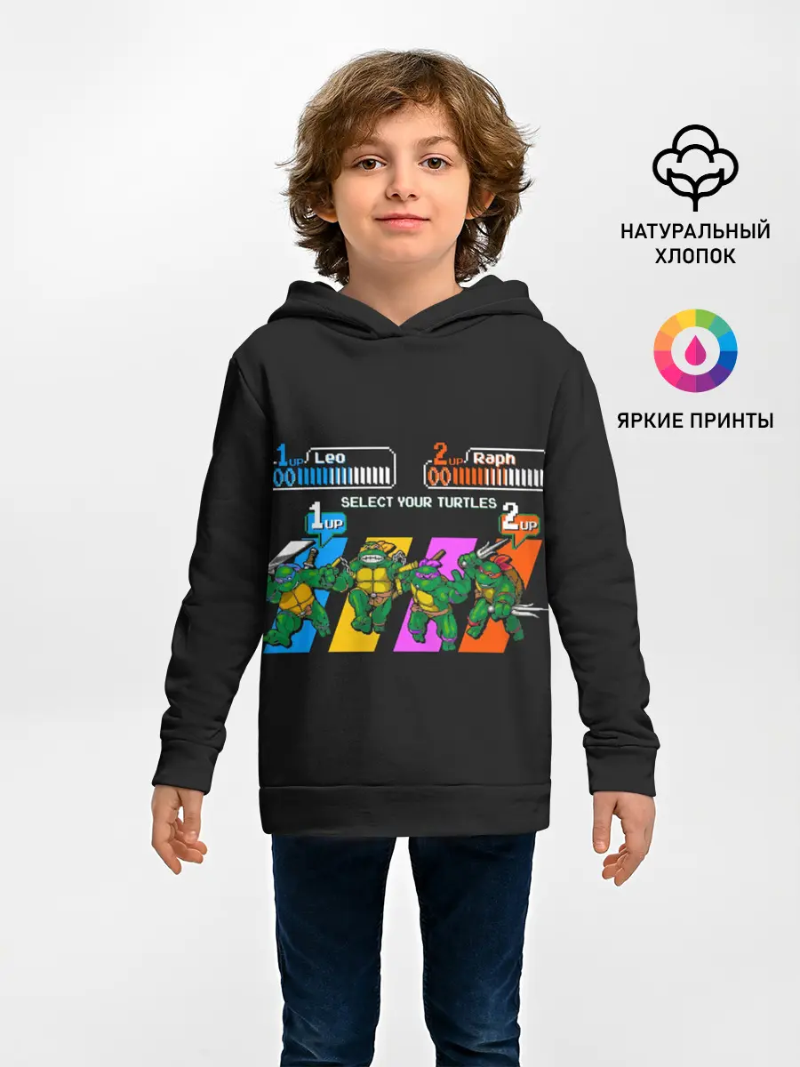 Детское худи / Turtles 8bit