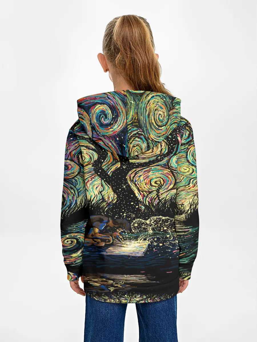 Детское худи / НОЧЬ В ЛЕСУ