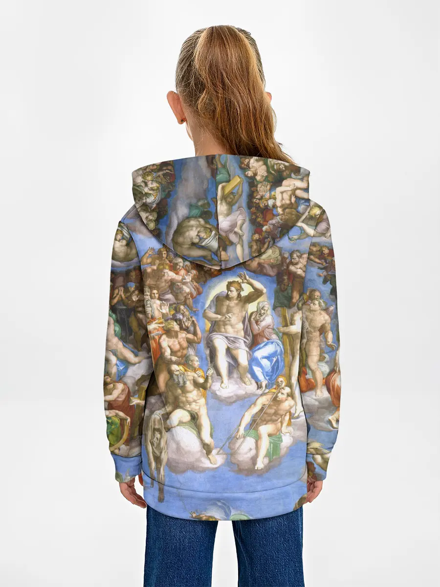 Детское худи / Микеланджело страшный суд