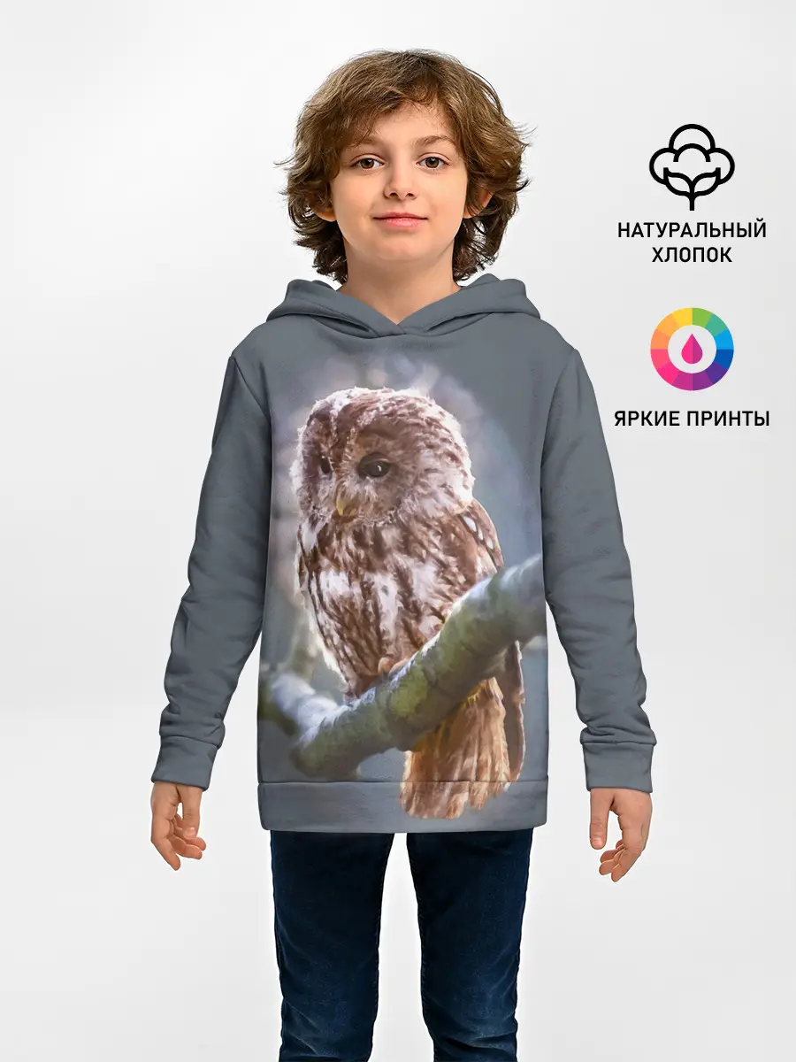 Детское худи / Сова
