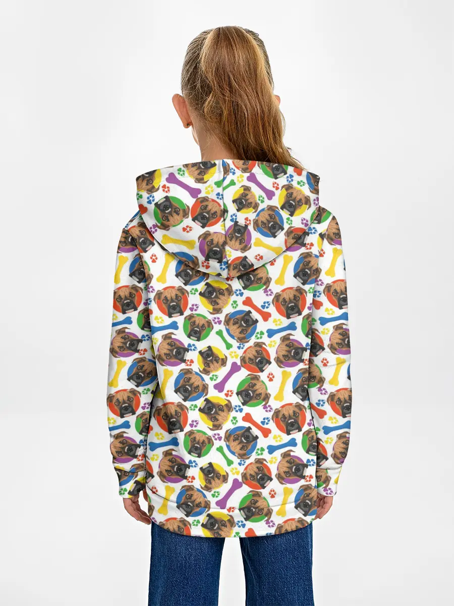 Детское худи / Немецкий Боксёр