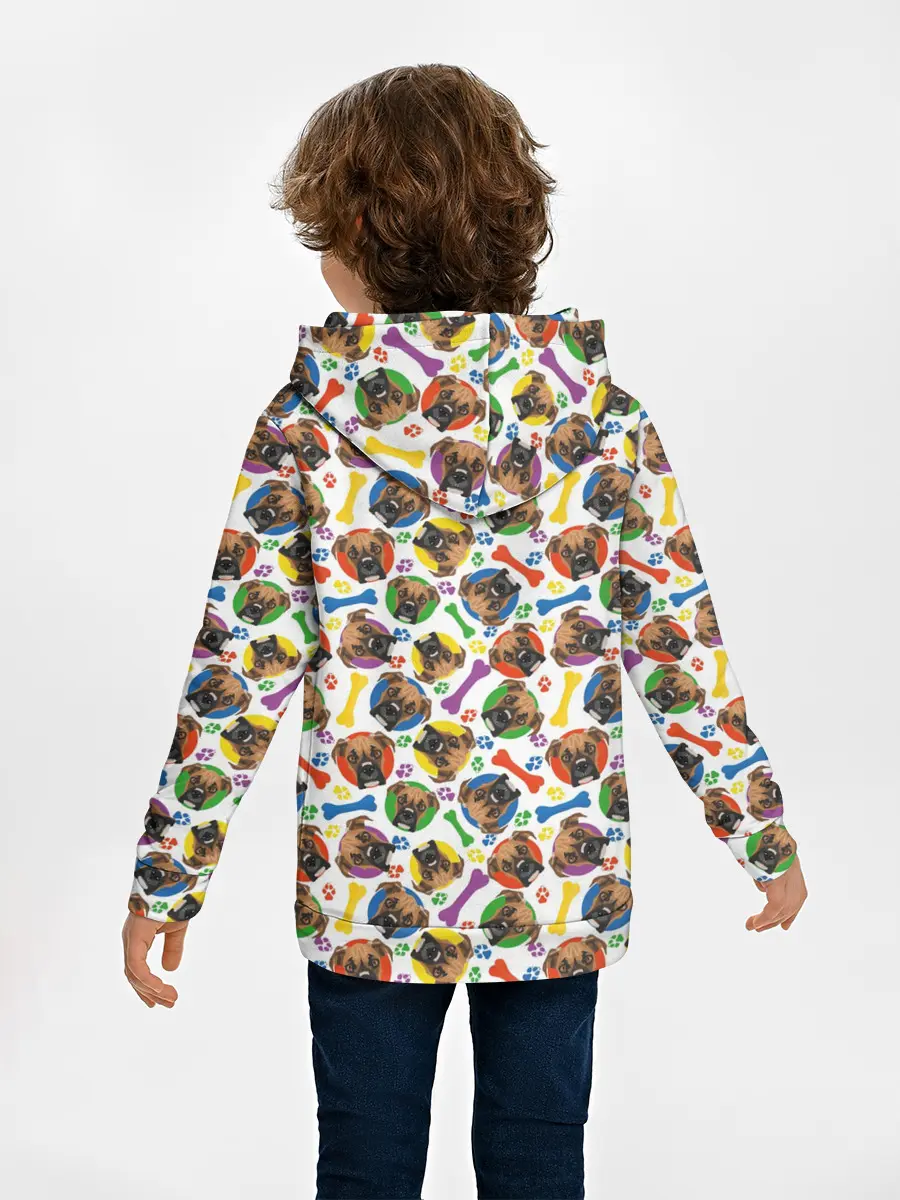 Детское худи / Немецкий Боксёр