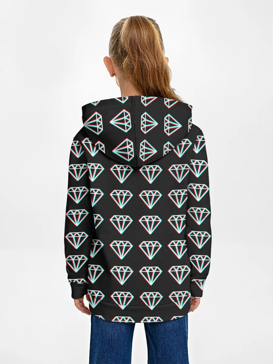 Детское худи / Diamonds Glitch