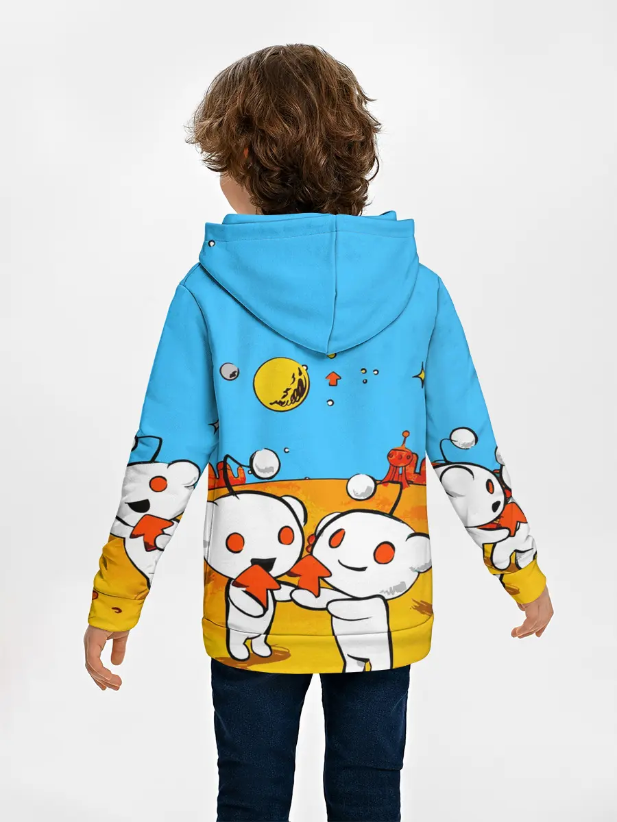 Детское худи / REDDIT / РЕДДИТ / UPVOTE ART