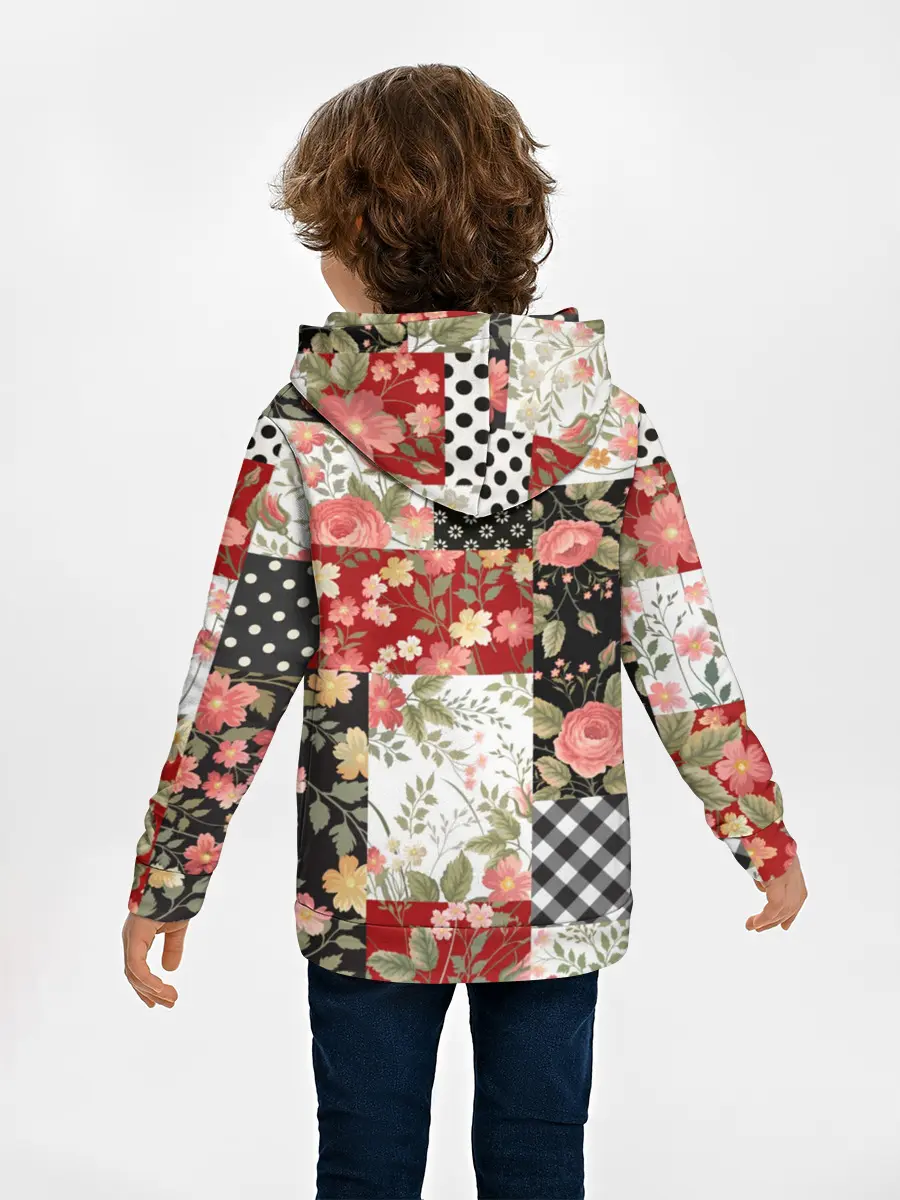 Детское худи / Лоскутный орнамент