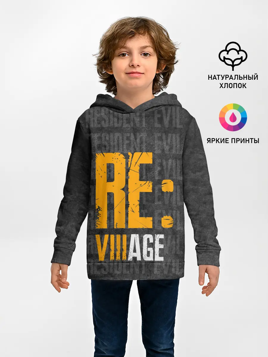 Детское худи / RE VILLAGE | ДЕРЕВНЯ ОБИТЕЛЬ ЗЛА