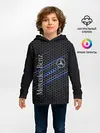 Детское худи / MERCEDES LOGO NEON