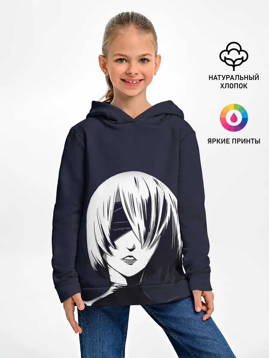 Детское худи / Nier Automata | 2B