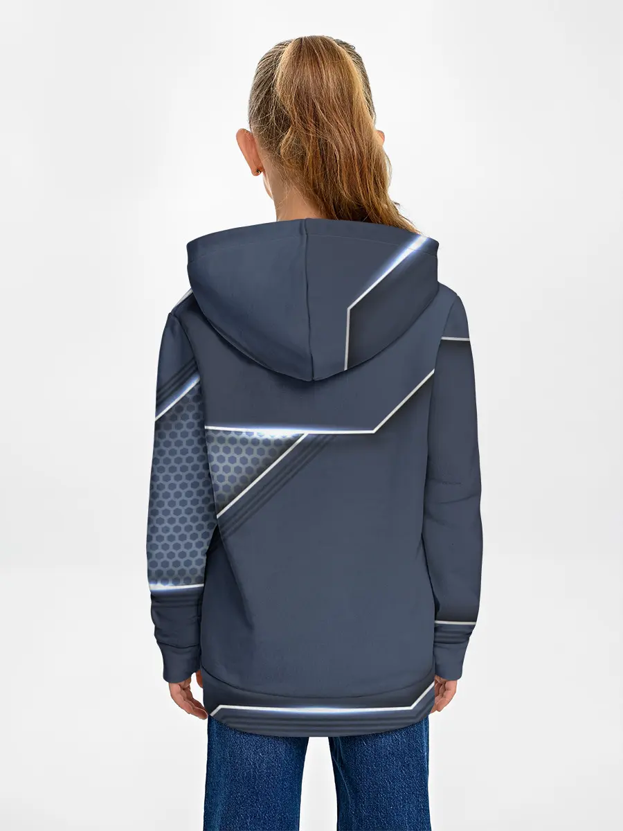 Детское худи / Металлическая 3D основа
