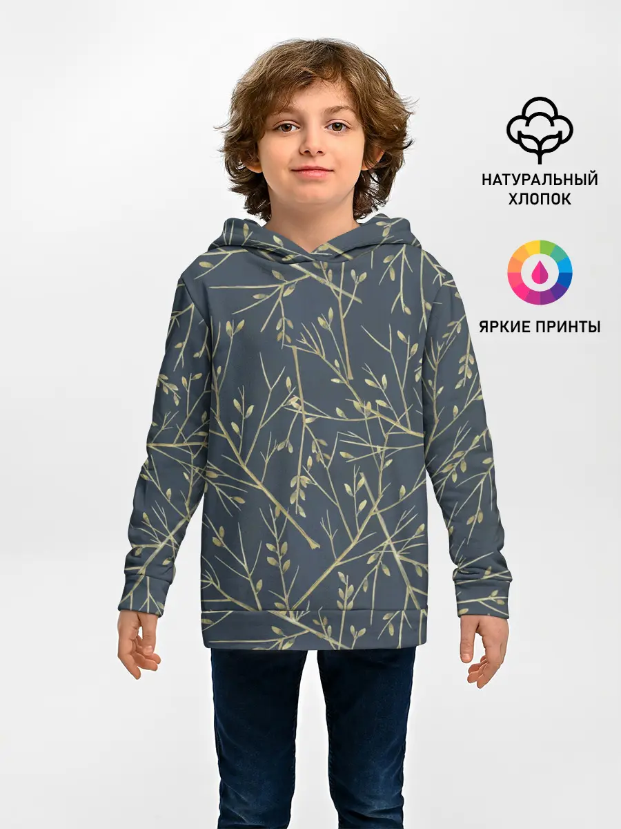 Детское худи / Осенние ветки