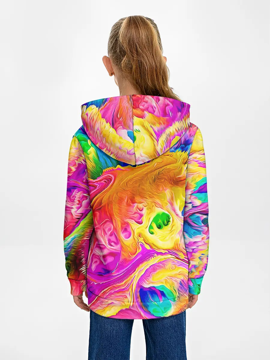 Детское худи / TIE DYE | ЯРКИЕ КРАСКИ
