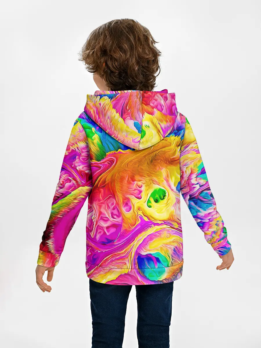 Детское худи / TIE DYE | ЯРКИЕ КРАСКИ