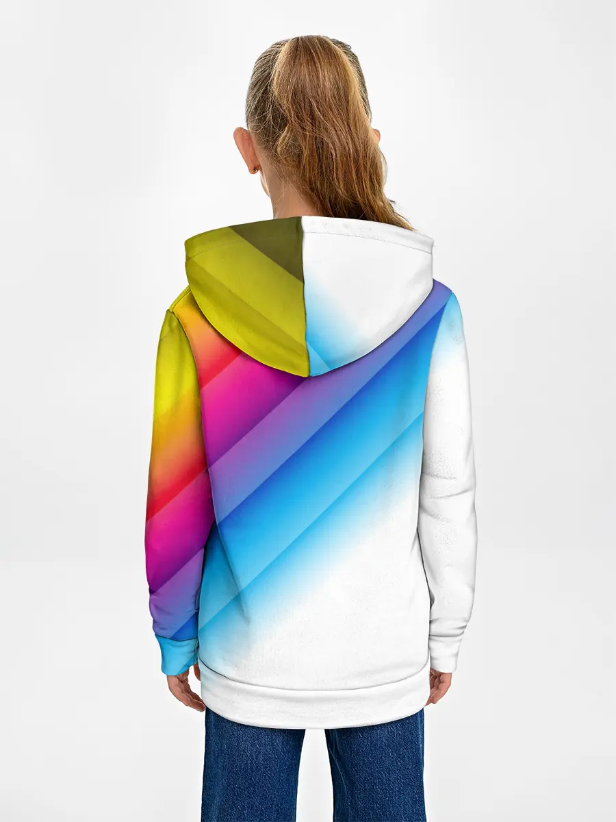 Детское худи / РАДУЖНЫЕ ПОЛОСЫ | RAINBOW