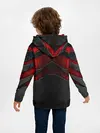 Детское худи / Black & Red Metal