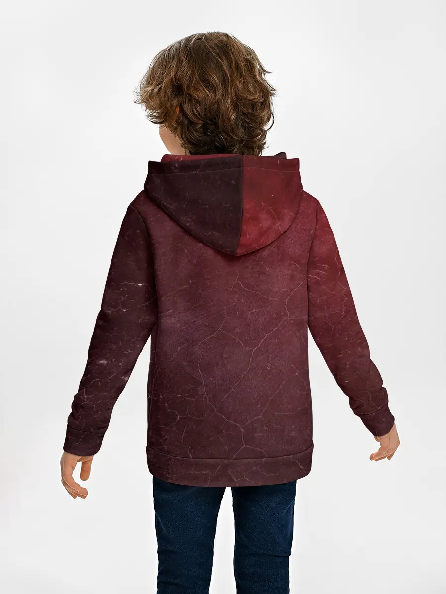 Детское худи / TOYOTA | RED GRUNGE