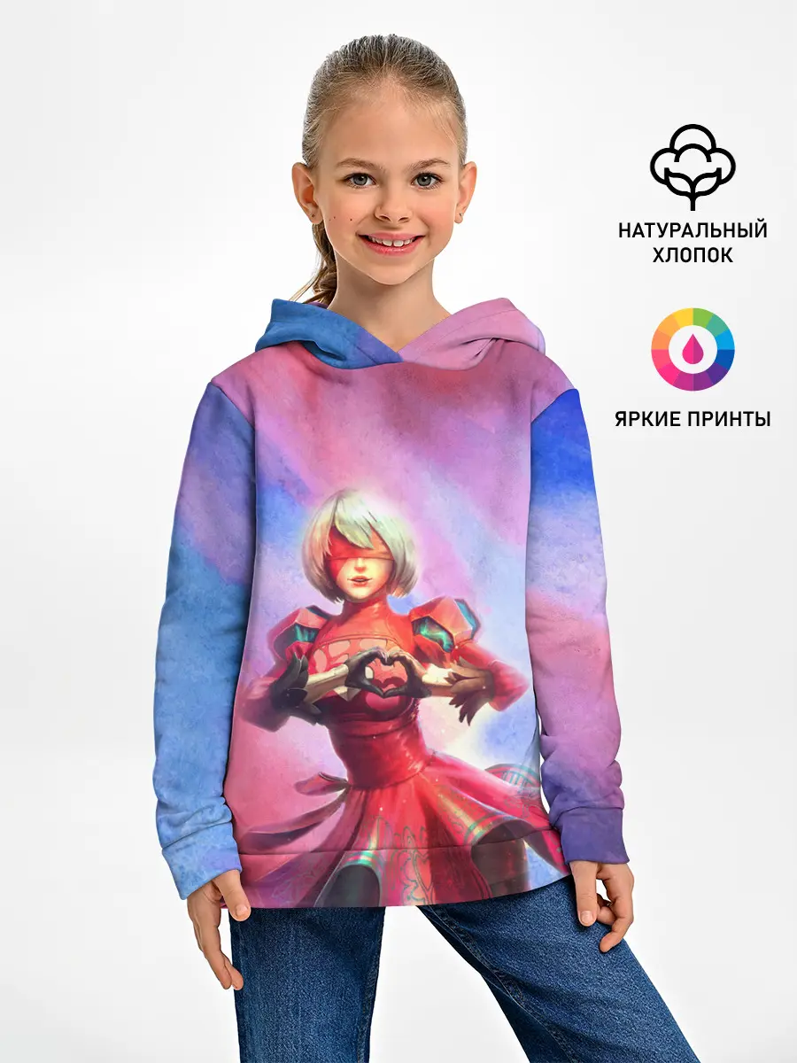 Детское худи / 2B Love | Nier Automata