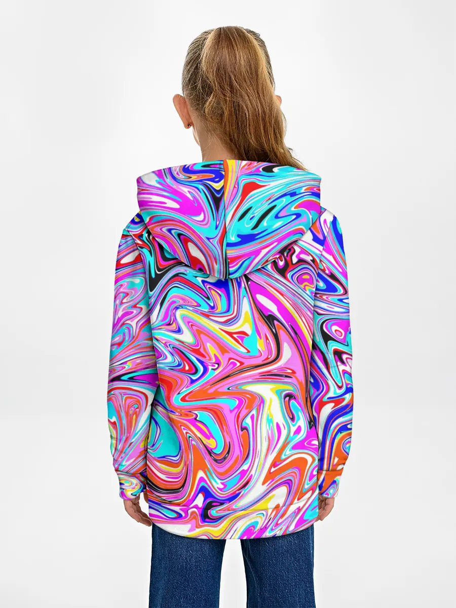 Детское худи / ЖИДКИЕ КРАСКИ